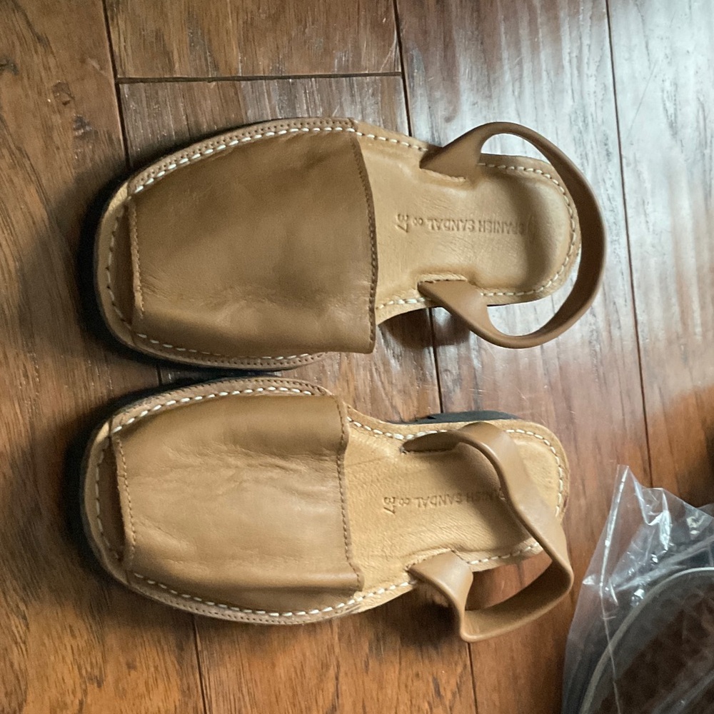 Tan Leather Sandals